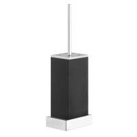 Gessi Rettangolo ершик для унитаза подвесной, цвет: хром/черный - Gidratop.ru изображение