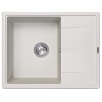 Кухонная мойка ABBER Quarz AQ2903W белый - Gidratop.ru изображение