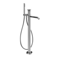 GESSI Origini смеситель  наполньный для ванны, с ручной лейкой, в комплекте вставка., цвет: хром - Gidratop.ru изображение