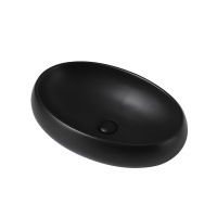 Раковина накладная ABBER Bequem AC2102MB черная матовая - Gidratop.ru изображение