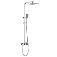 Душевая стойка ABBER Daheim AF8220L без излива, хром - Gidratop.ru изображение