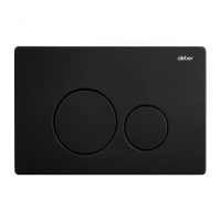 Кнопка смыва ABBER AC0121MB черная матовая - Gidratop.ru изображение
