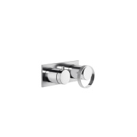 Gessi Anello встраиваемый однорычажный смеситель на 2 выхода с перекл. (внешние части), цвет: хром - Gidratop.ru изображение