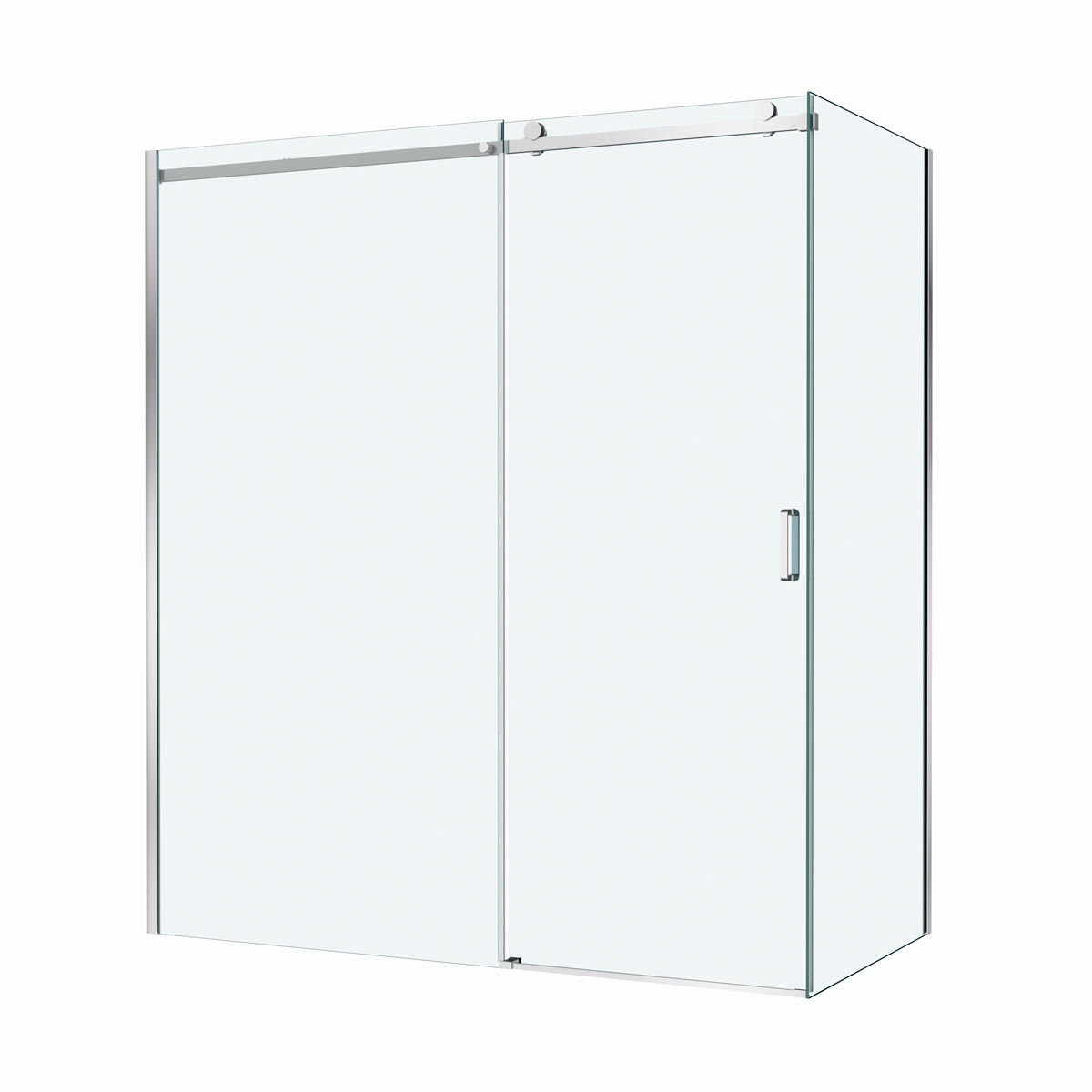 Душевой уголок BelBagno SOFT_CLOSE-2-AH-1-180/80-C-Cr - Gidratop.ru изображение