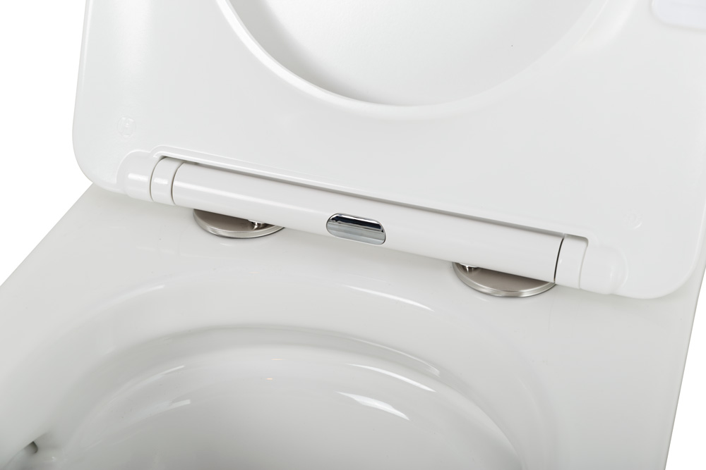 Комплект 4 в 1 Унитаз подвесной с сиденьем CEZARES STYLUS-TOR CZR-6601-TH-TOR/CZR-2316-SC+Система инсталляции 2 в 1 BelBagno BB026/BB081CR - Gidratop.ru изображение