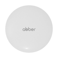 Накладка на слив для раковины ABBER AC0014MW белая матовая, керамика - Gidratop.ru изображение