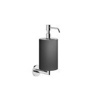 Gessi Tondo дозатор для мыла настенный черный, цвет: хром - Gidratop.ru изображение