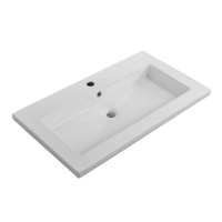Керамическая раковина CZR-8070-75, 760x460x140 - Gidratop.ru изображение