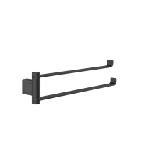 Gessi Emporio accessories поворотный двойной держатель для полотенец., цвет: Black XL - Gidratop.ru изображение