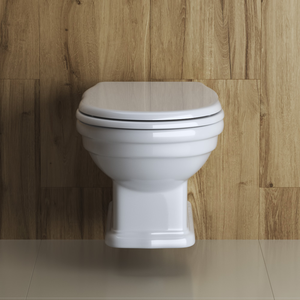Унитаз подвесной безободковый BelBagno BOHEME BB115CH/BB115SC - Gidratop.ru изображение