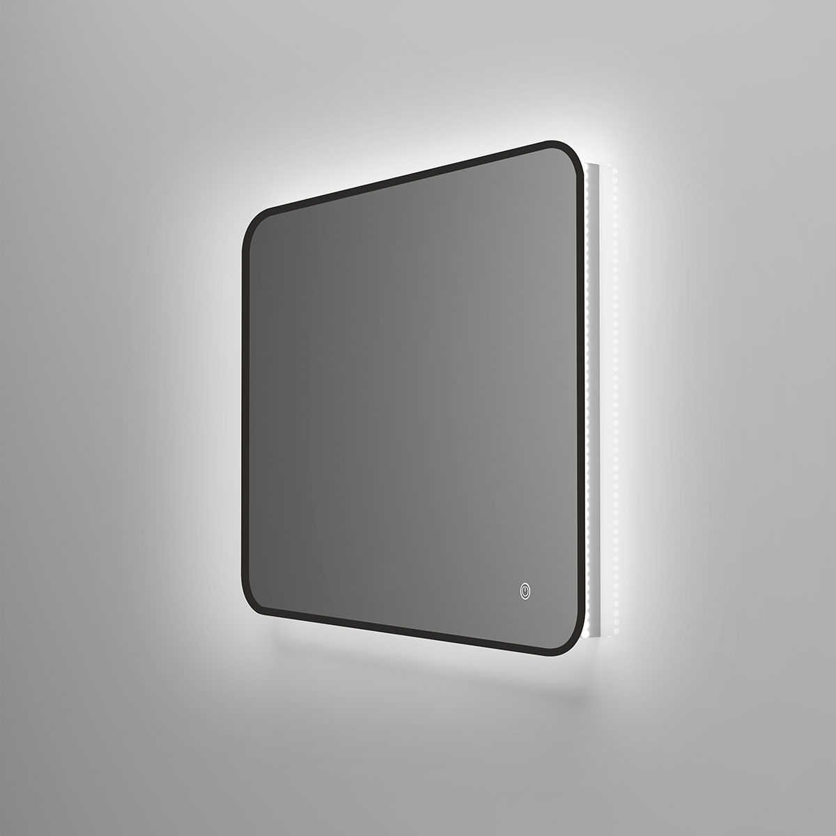 Зеркало LED VLM-3VC800B 800х600 c сенсорным выключателем и диммером - Gidratop.ru изображение