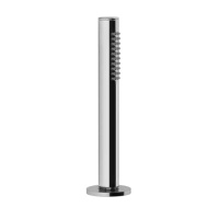 Gessi Ingranaggio душевой комплект на борт ванны, состоящий из держателя, шланга 1,50 м и лейки, цвет: хром - Gidratop.ru изображение