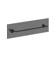 Gessi Tondo полотенцедержатель для крепления на стекло. 60 см, цвет: Black XL - Gidratop.ru изображение