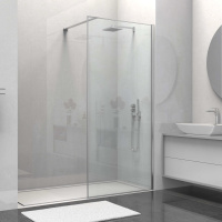 Душевая перегородка Walk-In VSW-1HS800CL, 800*2000, хром, стекло прозрачное - Gidratop.ru изображение