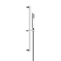 Gessi Rettangolo душевая стойка с ручным душем, цвет: хром - Gidratop.ru изображение