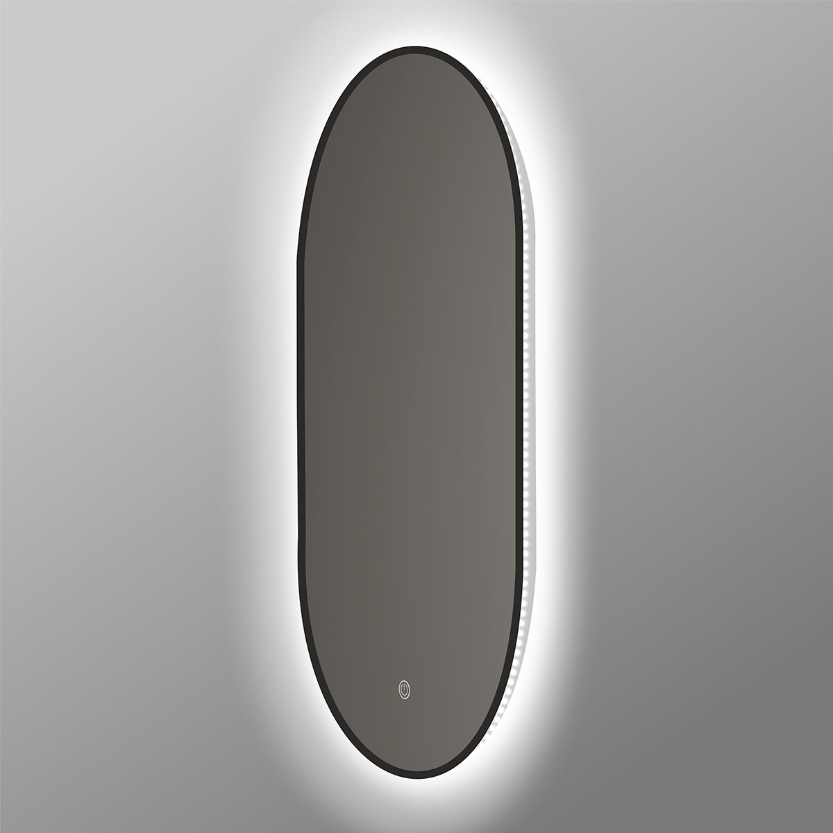 Зеркало LED VLM-3AU900B 500x900 c сенсорным выключателем и диммером - Gidratop.ru изображение