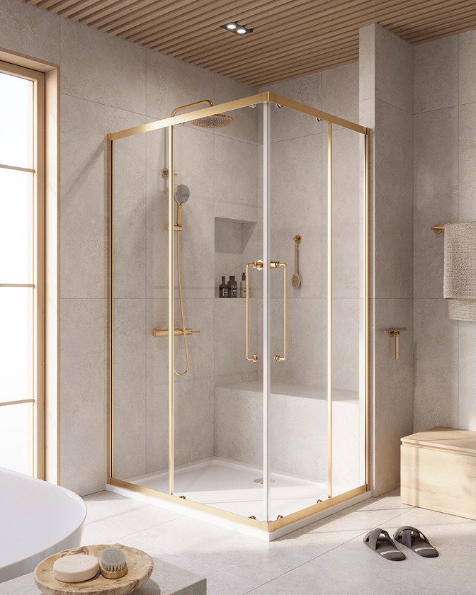 Душевой уголок CEZARES RELAX-304-AH-2-120/90-C-BORO - Gidratop.ru изображение