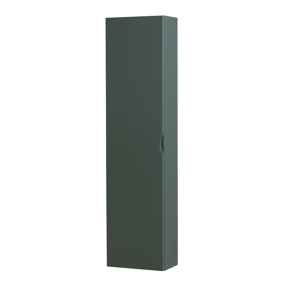 Колонна подвесная с дверью, реверсивная 55297 Verde opaco, 35x20x140 - Gidratop.ru изображение