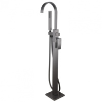 Смеситель ABBER Wasserfall AF8615NG напольный, никель - Gidratop.ru изображение