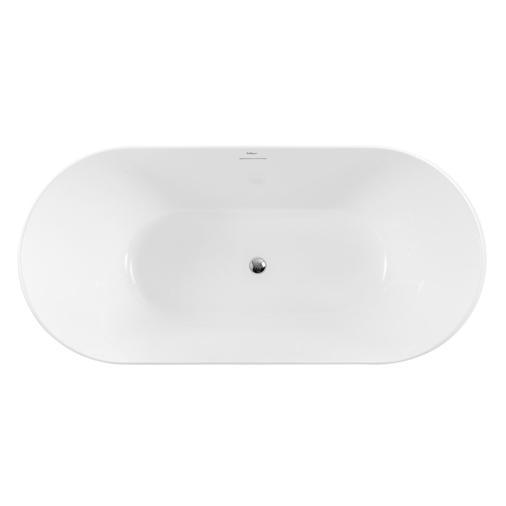 Акриловая ванна BELBAGNO BB411-1700-800 - Gidratop.ru изображение