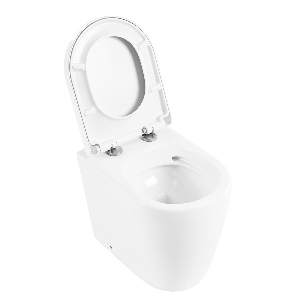 Унитаз приставной безободковый BelBagno MARINO BB105CBR/BB865SC - Gidratop.ru изображение
