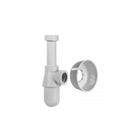 Gessi Rettangolo сифон из полиэтилена, цвет: хром - Gidratop.ru изображение