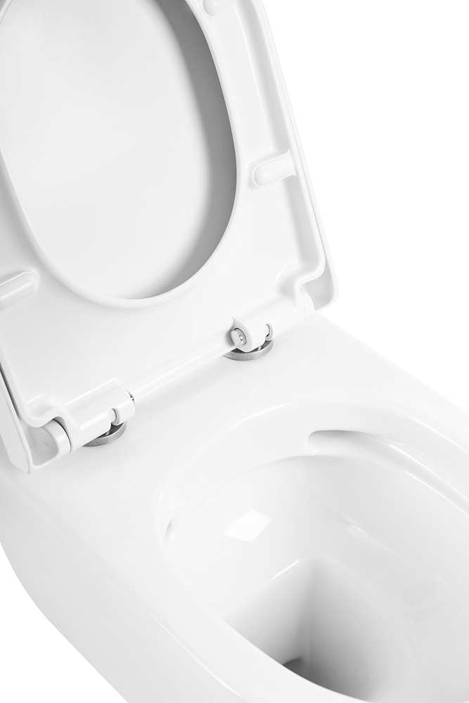 Унитаз подвесной безободковый BelBagno MARINO BB105CHR/BB865SC - Gidratop.ru изображение