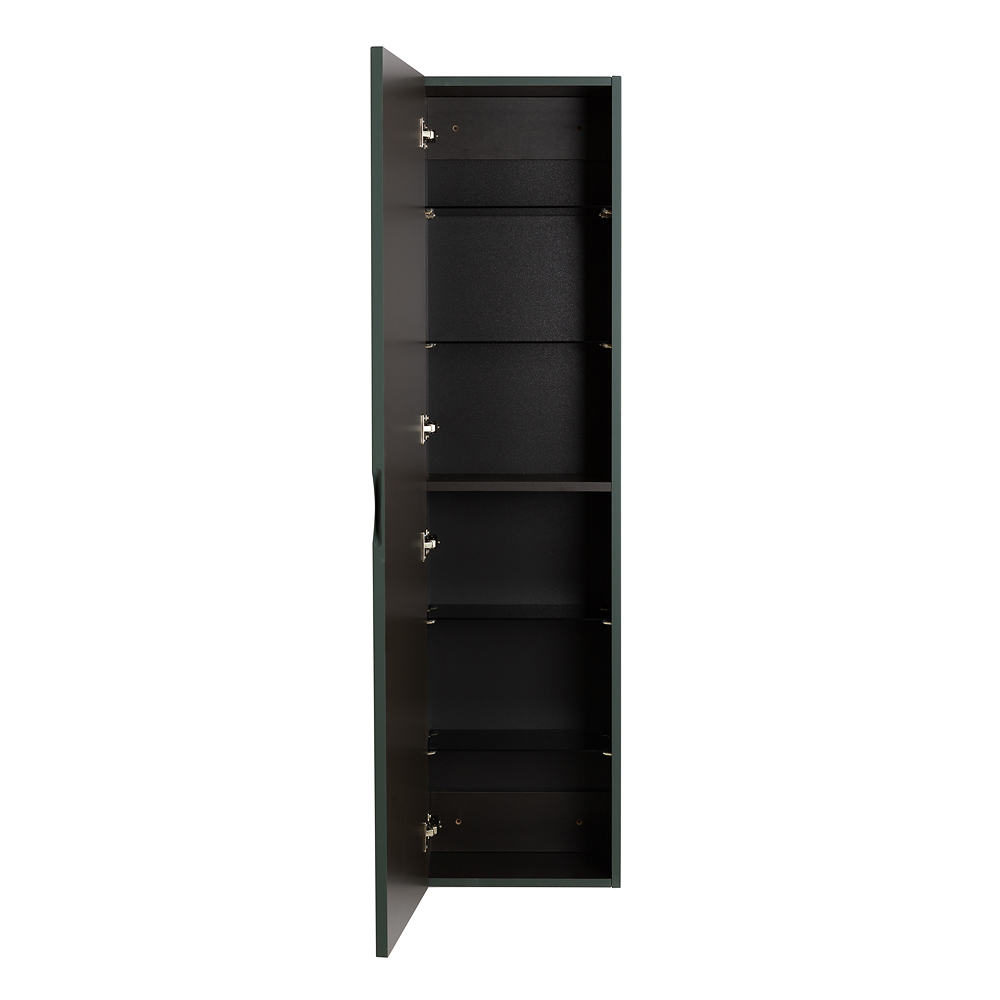 Колонна подвесная с дверью, реверсивная 55297 Verde opaco, 35x20x140 - Gidratop.ru изображение
