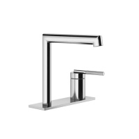 Gessi Ingranaggio смеситель для раковины без донного клапана, с соединительными шлангами, цвет: хром - Gidratop.ru изображение