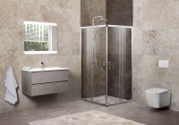 Душевой уголок BelBagno UNIQUE-A-2-75/90-C-Cr - Gidratop.ru изображение