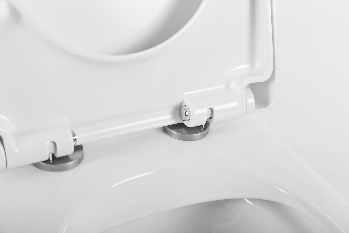 Унитаз приставной безободковый BelBagno SFERA-R BB2141CBR/BB865SC - Gidratop.ru изображение