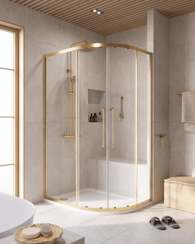 Душевой уголок CEZARES RELAX-304-RH-2-120/90-C-BORO - Gidratop.ru изображение