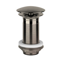 Gessi донный клапан свободного слива для раковины без перелива, цвет: Finox Brushed Nickel