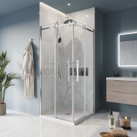 Душевой уголок BelBagno MARINO-A-2-100-C-CR - Gidratop.ru изображение