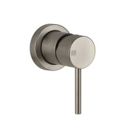Gessi Emporio Via tortona внешние части для настенного смесителя на 1 позицию, цвет: Finox Brushed Nickel - Gidratop.ru изображение