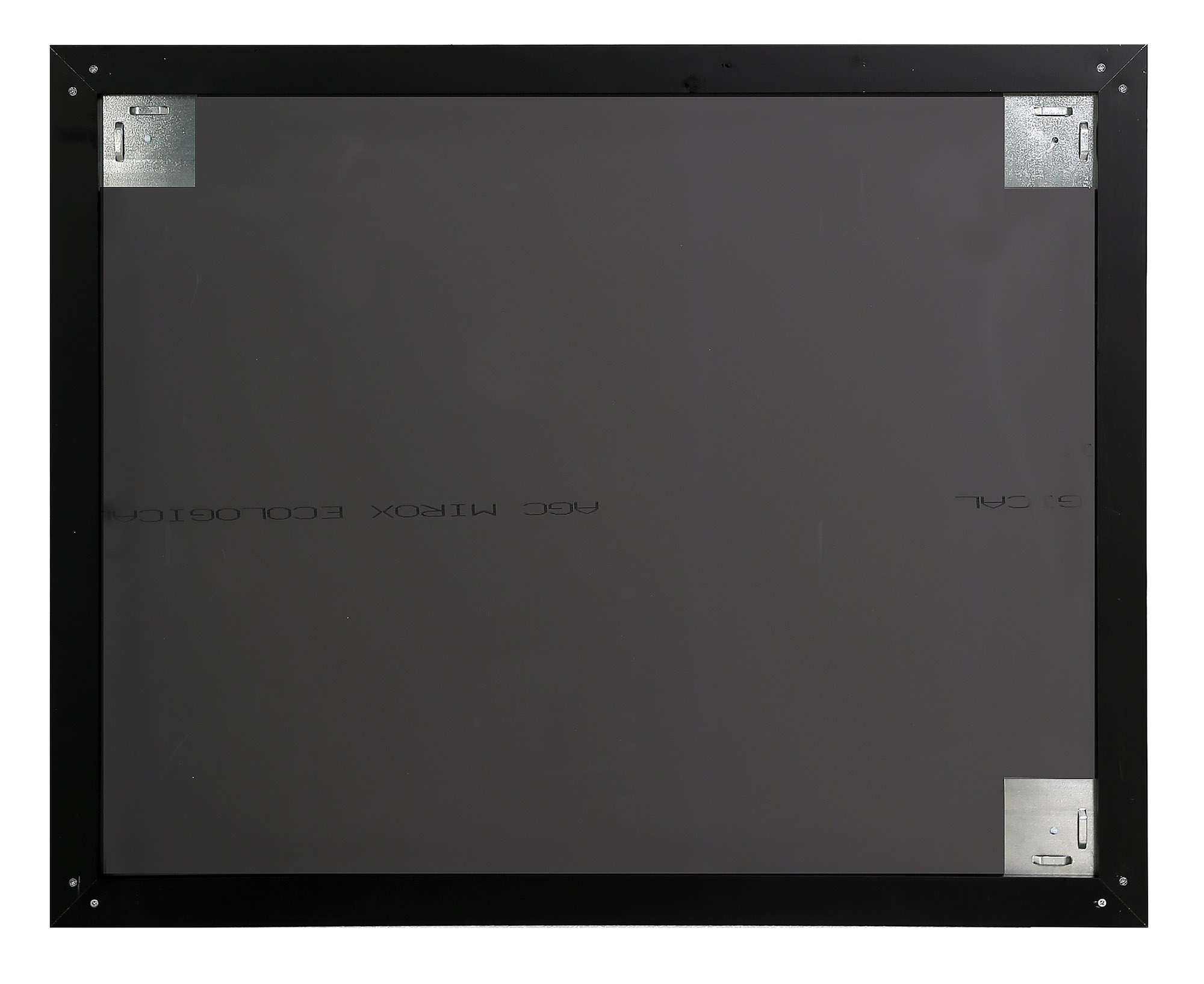 Зеркало в алюминиевой раме SPC-AL-600-800 Nero, 600x20x800 - Gidratop.ru изображение