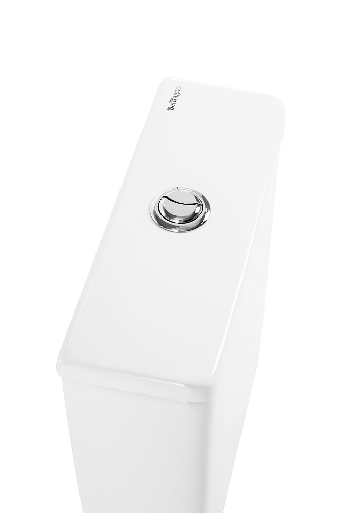 Унитаз-компакт безободковый BelBagno SFERA-R BB2141CPR/BB865SC - Gidratop.ru изображение