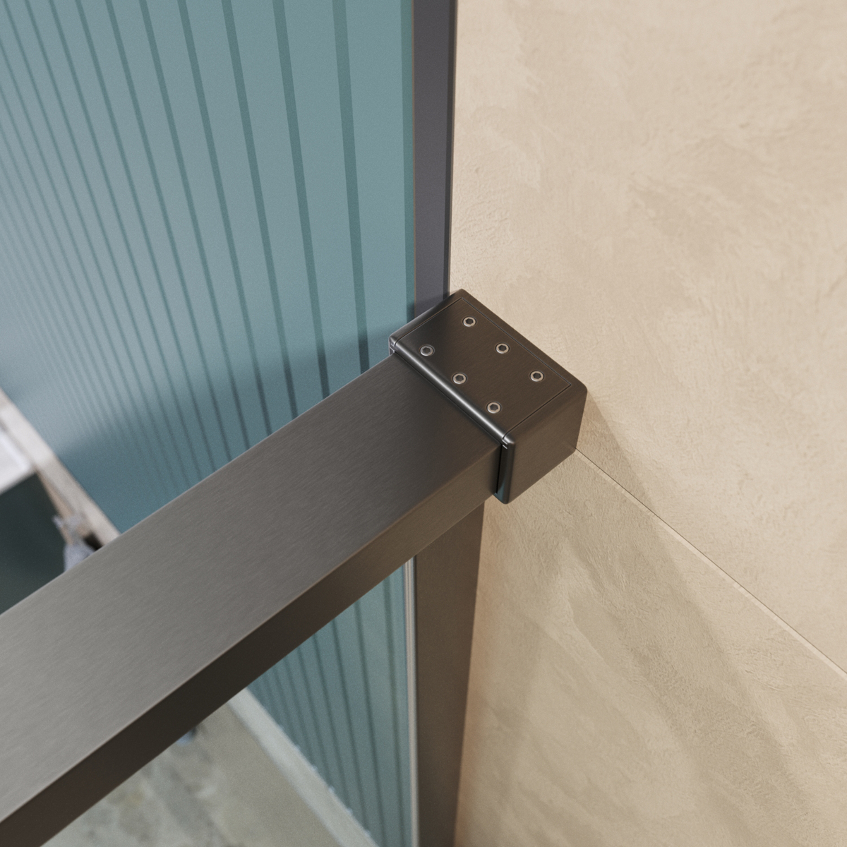 Душевая дверь BelBagno SOFT_CLOSE-1-BF-1-140-C-GM - Gidratop.ru изображение