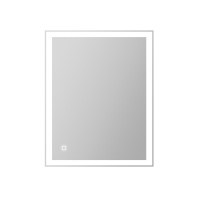 Зеркало с встроенным светильником и сенсорным выключателем SPC-GRT-500-600-LED-TCH, 12W, 220-240V, 500x30x600 - Gidratop.ru изображение