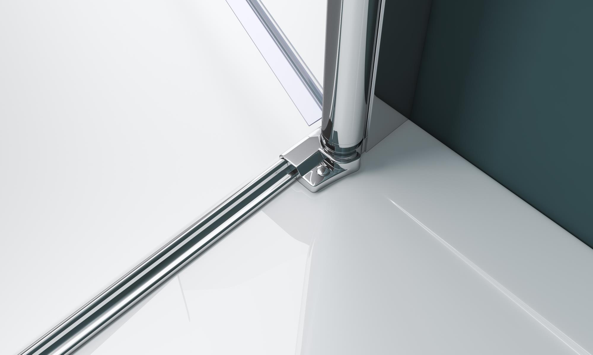 Душевая дверь BelBagno ETNA-B-11-60+60-C-Cr - Gidratop.ru изображение