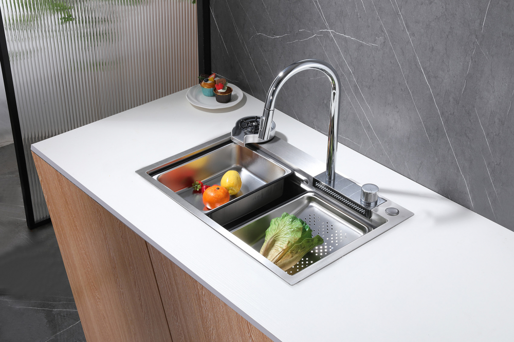 Кухонная мойка ABBER Wasser Kreis AF2194 хром - Gidratop.ru изображение
