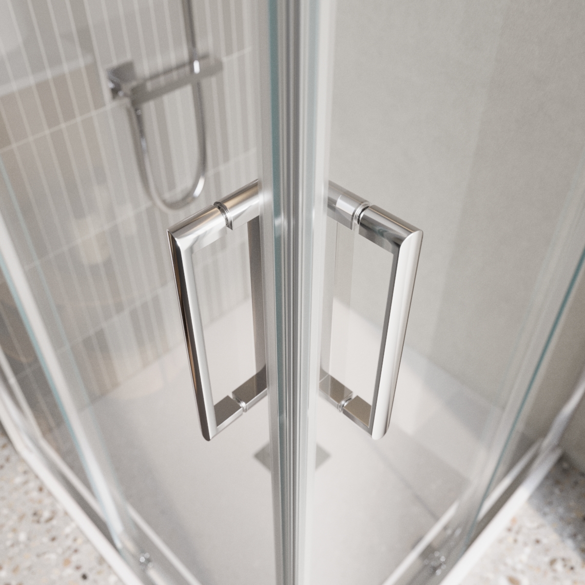 Душевой уголок BelBagno LUCE-A-2-100-C-Cr - Gidratop.ru изображение