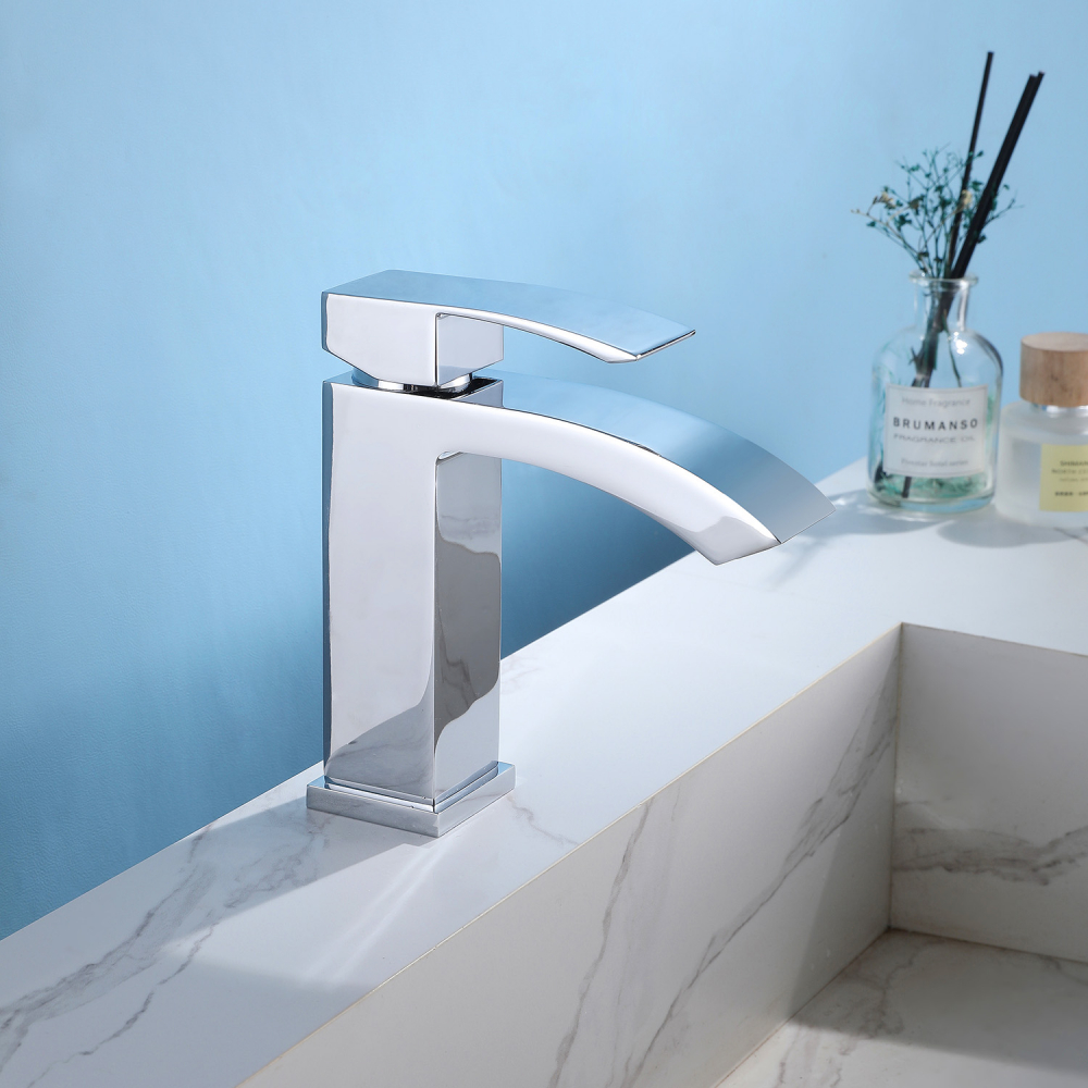 Смеситель ABBER Wasserfall AF8610 для раковины, хром - Gidratop.ru изображение