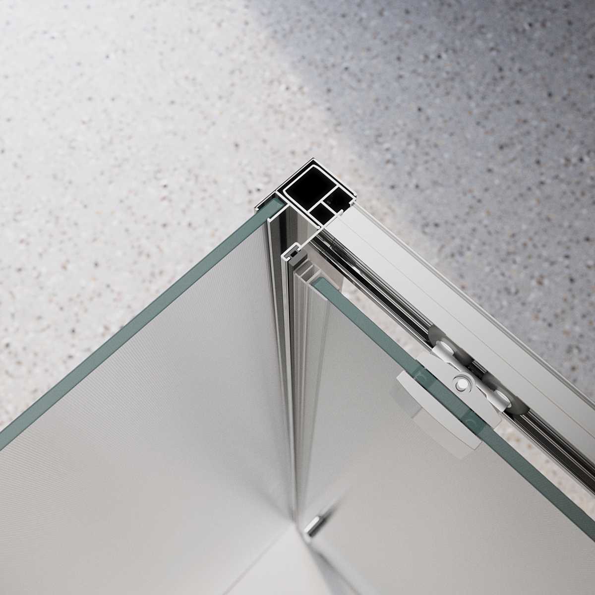 Душевой уголок BelBagno LUCE-AH-1-120/90-P-Cr - Gidratop.ru изображение