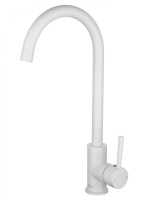 Смеситель для кухни WONZON & WOGHAND, Белый матовый (WW-A21102-MW) - Gidratop.ru изображение