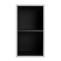 ELETTRA Шкаф подвесной с открытыми полками 55529 Bianco opaco, 30x44x55 - Gidratop.ru изображение