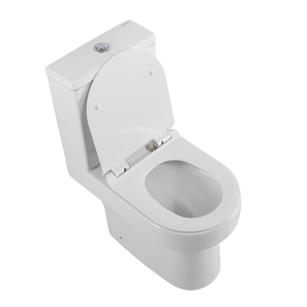 Унитаз-компакт безободковый BelBagno NORMA BB339CPR/BB339T/BB076SC - Gidratop.ru изображение