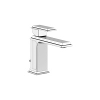 Gessi Eleganza смеситель для раковины на 1 отверстие с донным клапаном, цвет: хром - Gidratop.ru изображение