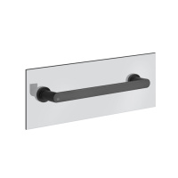Gessi Emporio accessories полотенцедержатель для крепления на стекло, 30 см, цвет: Black XL - Gidratop.ru изображение