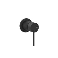 GESSI 316 встраиваемый смеситель на 1/2 на 1 источник (внешняя часть), цвет: Black XL - Gidratop.ru изображение